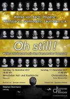 Oh still! Weihnachtskonzert mit dem Kammerchor Hannover