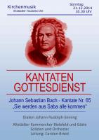 Bach-Kantate 65  