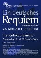 „Ein deutsches Requiem“ von Johannes Brahms