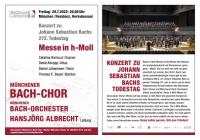 Messe in h-Moll - Konzert zu J.S. Bachs 272. Todestag