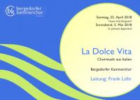 La Dolce Vita - Chormusik aus Italien