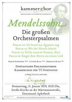 Felix Mendelssohn Bartholdy: Die großen Orchesterpsalmen
