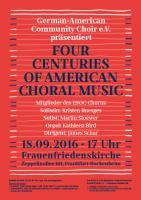 Four Centuries of American Choral Music