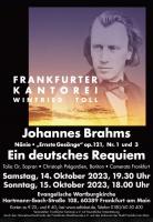 Johannes Brahms, Nänie und Deutsches Requiem