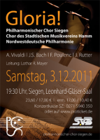 Gloria!   Vivaldi / Bach / Poulenc / Rutter