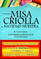 Misa Criolla und Navidad Nuestra mit Kevin Conners