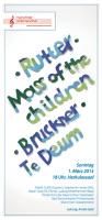 John Rutter: Mass of the Children |  Anton Bruckner: Te Deum