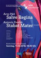 A. Dvorak: Stabat Mater / A. Pärt: Salve Regina