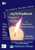 Joy to the world/ A Ceremony of Carols