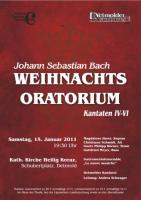 Johann Sebastian Bach: Weihnachtsoratorium, Kantaten 4 - 6