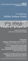 Psalm 27 & Sure 36 - Trauer, Tod und Trost