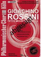 abgesagt Gioachino Rossini: Petite Messe solennelle