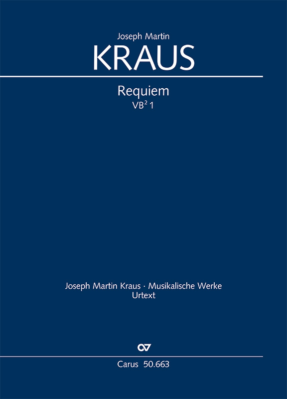 Abb.: J.M. Kraus: Requiem (Carus)