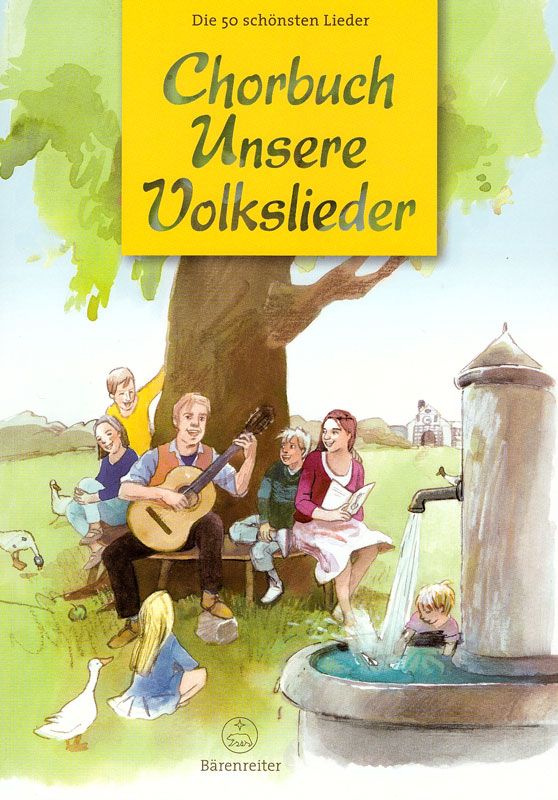 Cover Chorbuch Unsere Volkslieder Cover Chorbuch Unsere Volkslieder