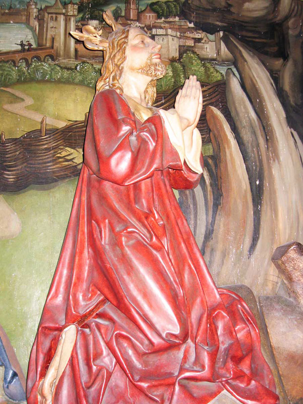 Foto: Christus-Darstellung aus dem Münster Mittelzell, Reichenau/Bodensee (Andreas Keller, Foto-Kunst Stuttgart)