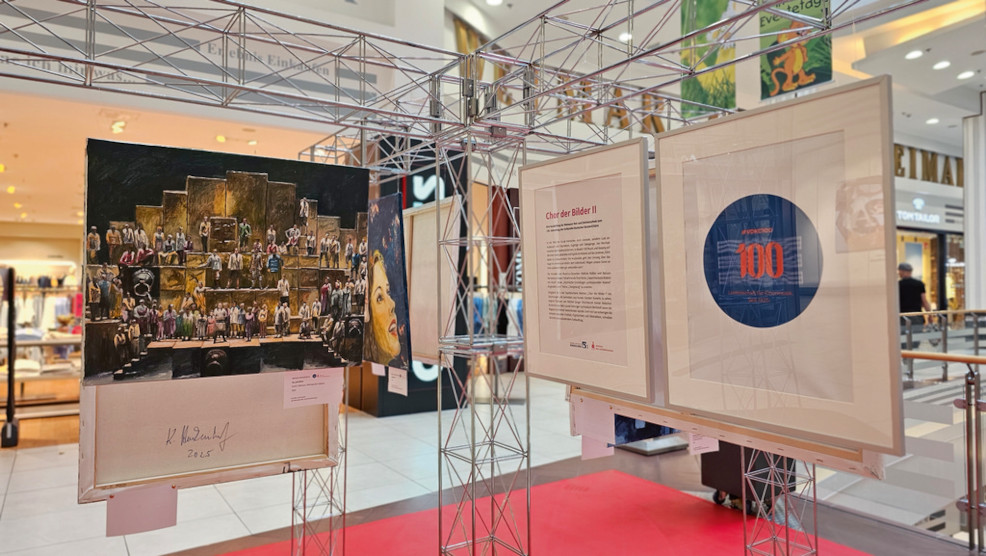 Foto: Ausstellung "Chor der Bilder" (Ina Mecke)