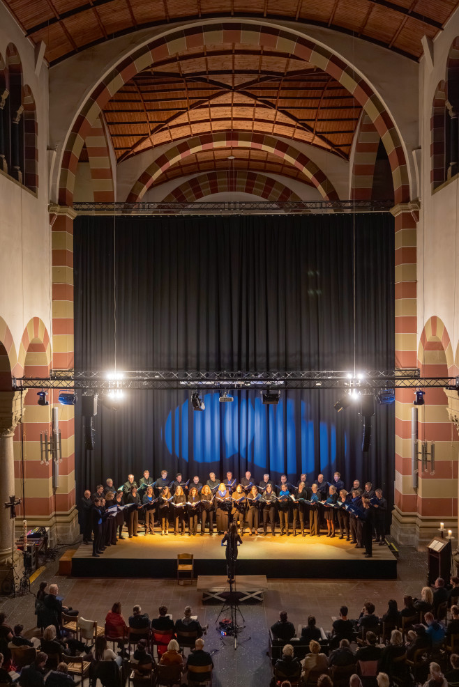 Foto: Eröffnungskonzert des Kammerchor-Festival in Köln mit dem Chor CONSTANT (Ralf Bauer, Köln)