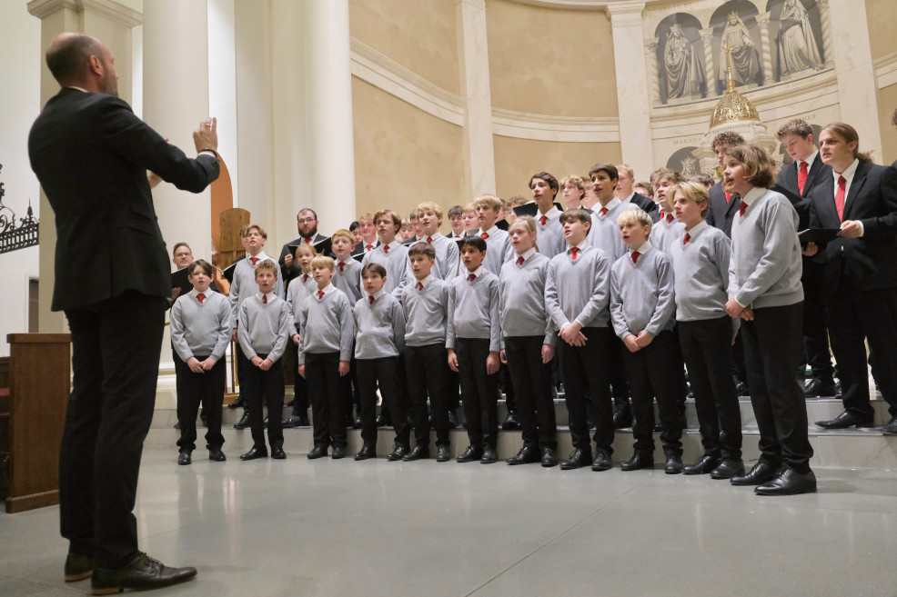 Foto: Konzert des Knabenchors in Mary Our Queen Catholic Church (Nóra Kiszty)