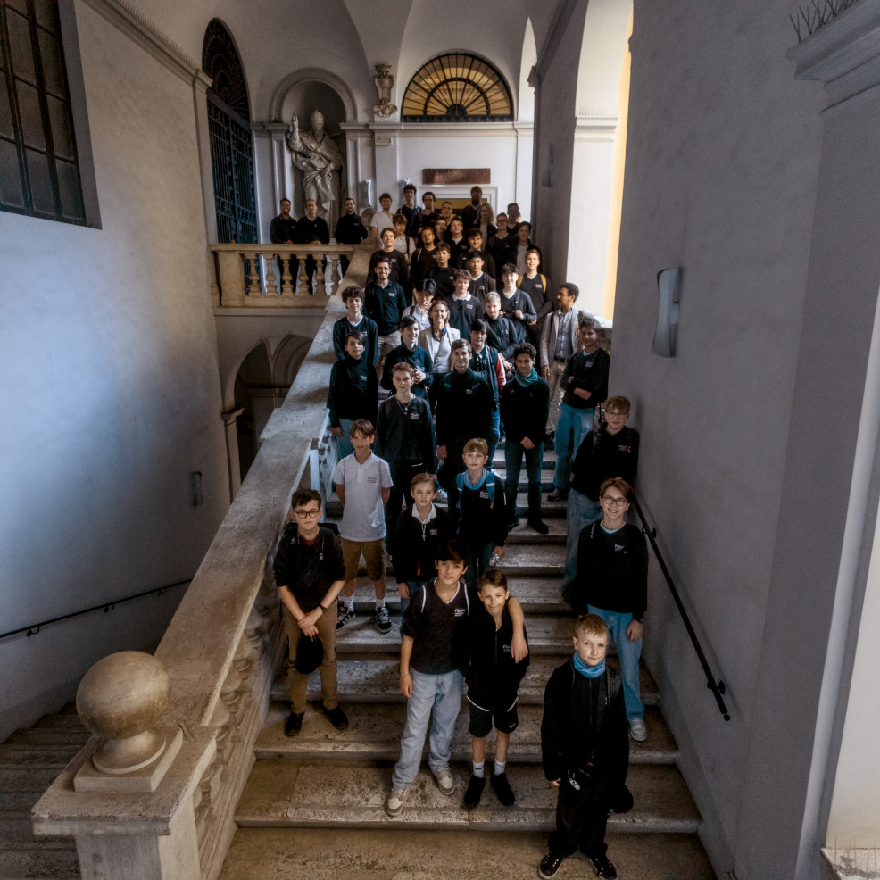 Foto: Der Hamburger Knabenchor in Rom (Lorenz Patzner)