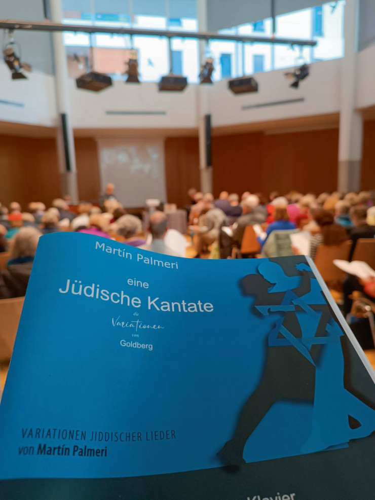 Foto: „Eine Jüdische Kantate" von Martín Palmeri (Carolina Ihlenfeld)