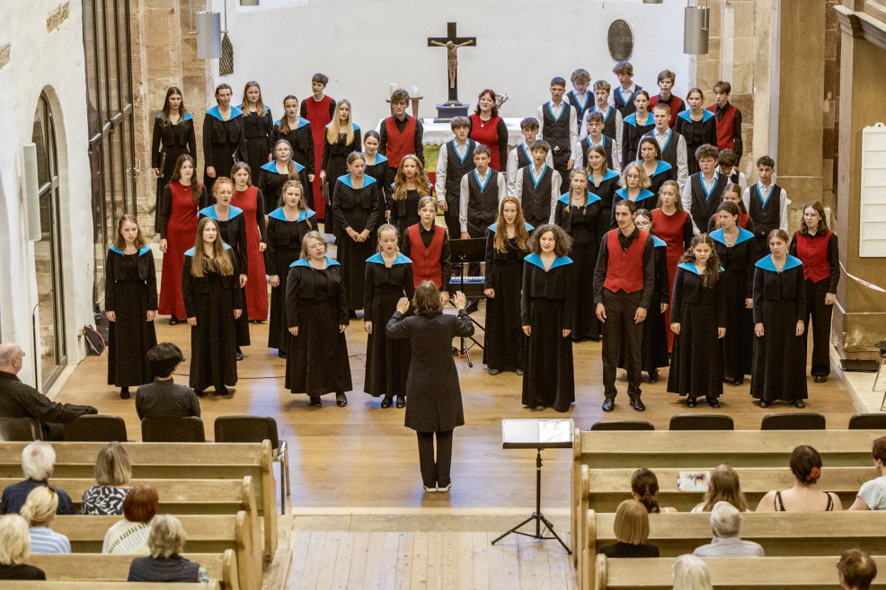 Foto: Konzert in der Klosterkirche St. Georg und Marien Ichtershausen (Monika Lawrence)