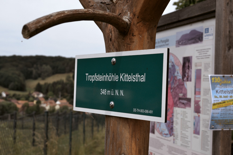 Foto: Tropfsteinhöhle Kittelsthal (Sylvia Gööck)