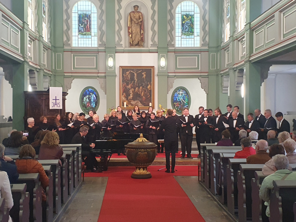 Foto: Konzert in Ohrdruf (Chamber Choir of Europe)