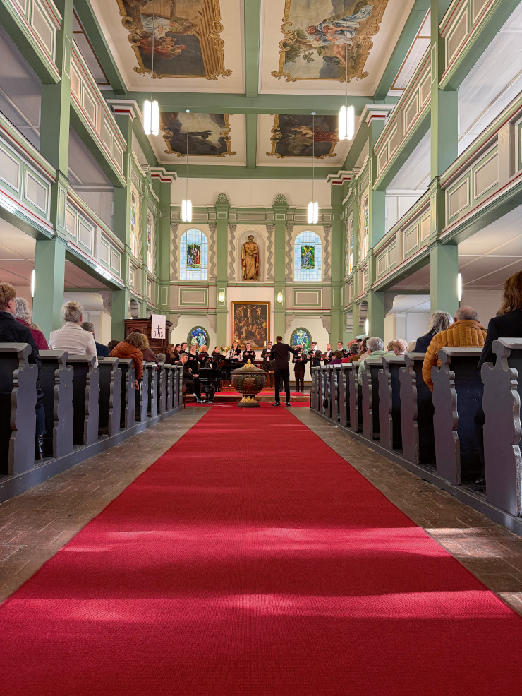 Foto: St. Trinitatis-Kirche in Ohrdruf (Chamber Choir of Europe)
