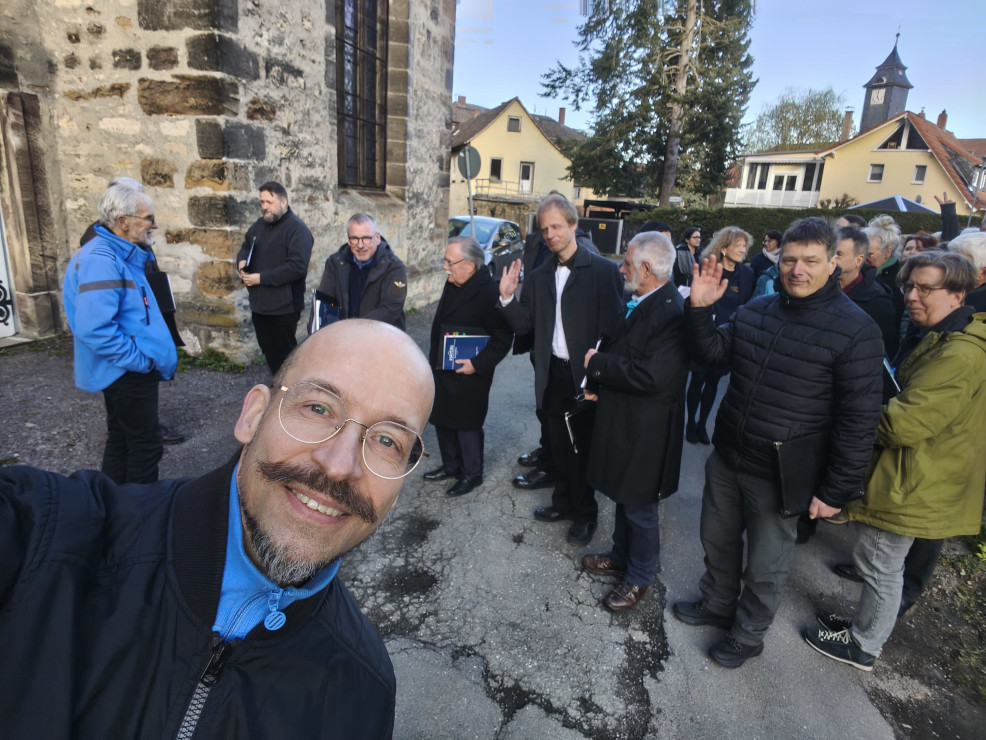 Foto: Philharmonischer Chor Weimar mit Dirigent Ralf Schöne (Ralf Schöne)
