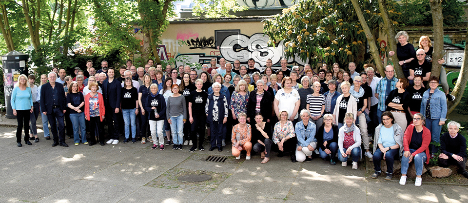 Foto: Probenwochenende in Halle/Saale (Michael Buschmann)