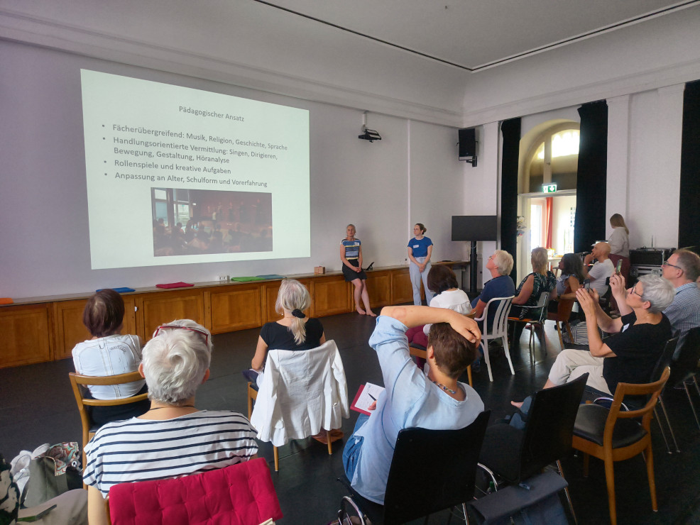 Foto: Präsentation des Kammerchors CONSTANT (Ralf Schöne)