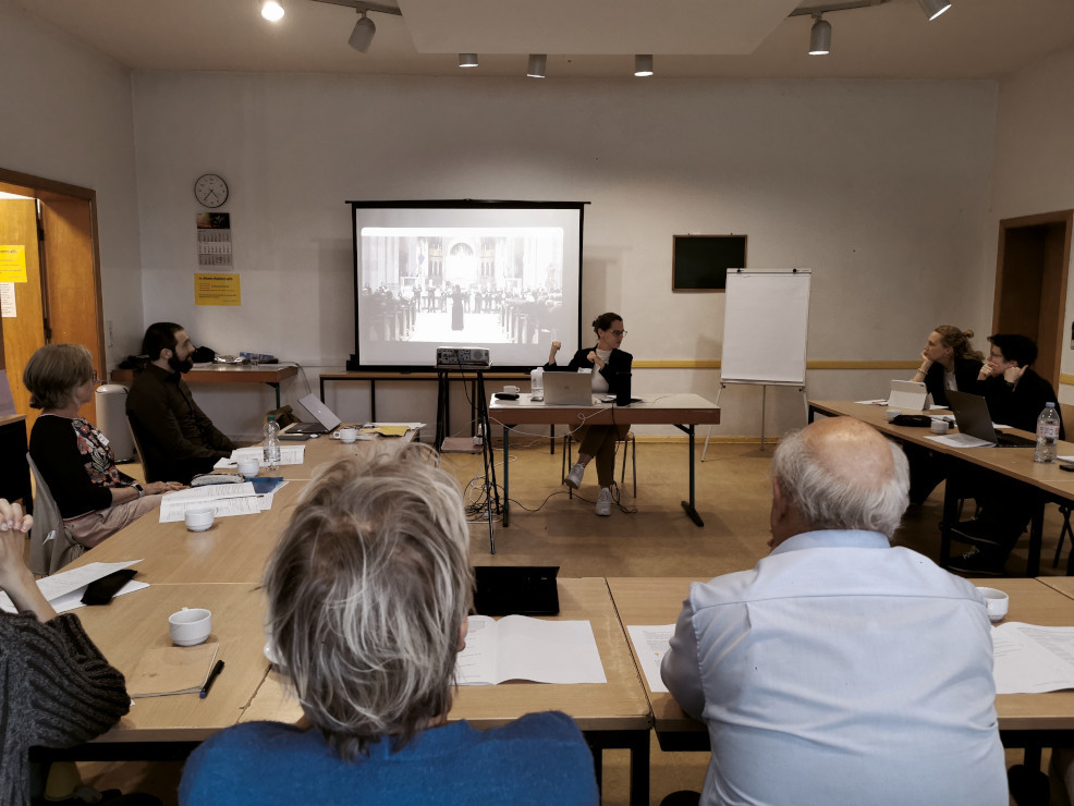 Foto: Workshopteil mit Inga Brüseke (Ralf Schöne)