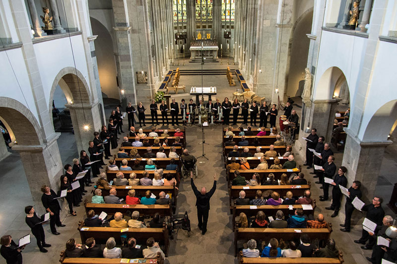 Gürzenich-Chor im Konzert mit Gary Graden, Foto: Gürzenich-Chor Thumbnail image
