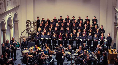 Gürzenich-Chor im Konzert mit Christian Jeub, Foto: Gürzenich-Chor Thumbnail image