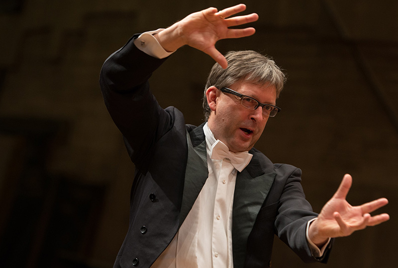 Hans-Christoph Rademann, November 2013, Beethoven-Saal Stuttgart (© Holger Schneider) Thumbnail image