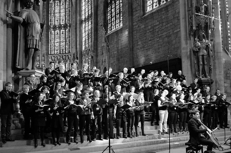 Figuralchor Bonn, Stellprobe in der Reinoldi Kirche Dortmund Thumbnail image
