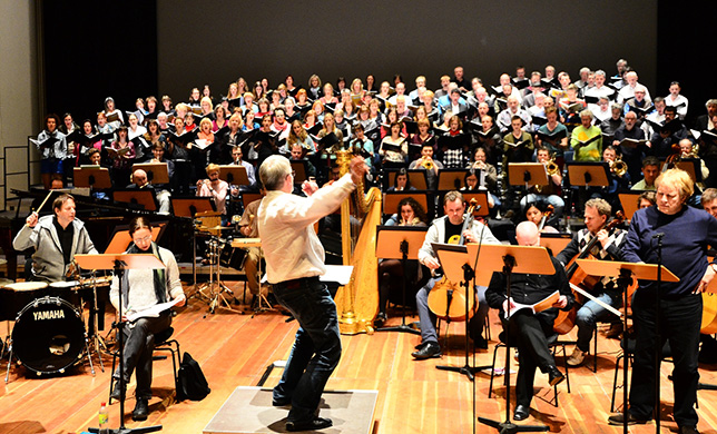 Medea in Korinth – Proben (Foto: Peter Fiebrig) Thumbnail image