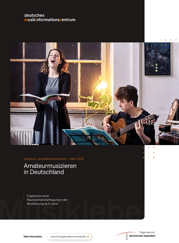 Foto: Cover Studie zum Amateurmusizieren (miz)
