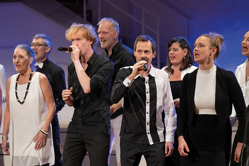 Foto: Jazzchor Freiburg (Peter Adamik, DMR)