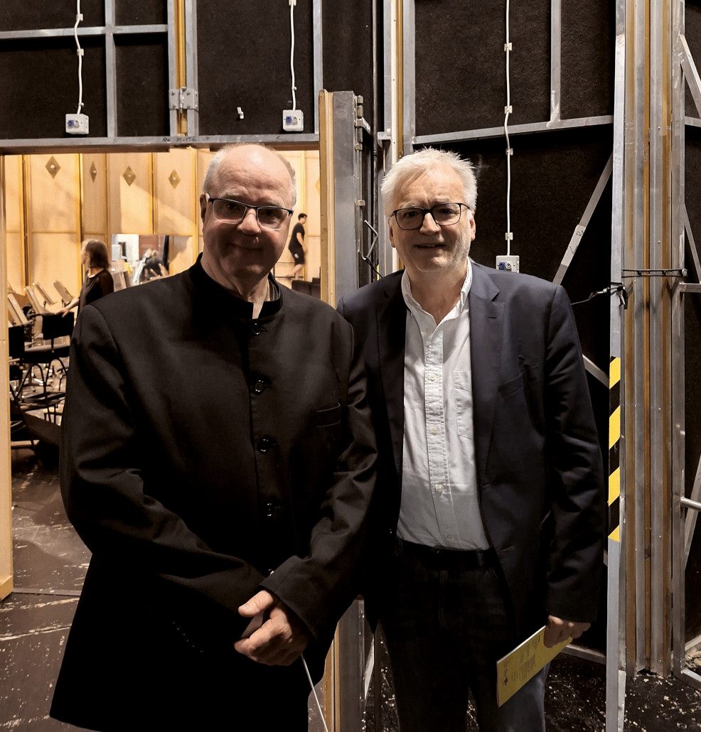 Foto: Christian Möbius und VDKC-Präsident Prof. Ekkehard Klemm in Cottbus (privat)