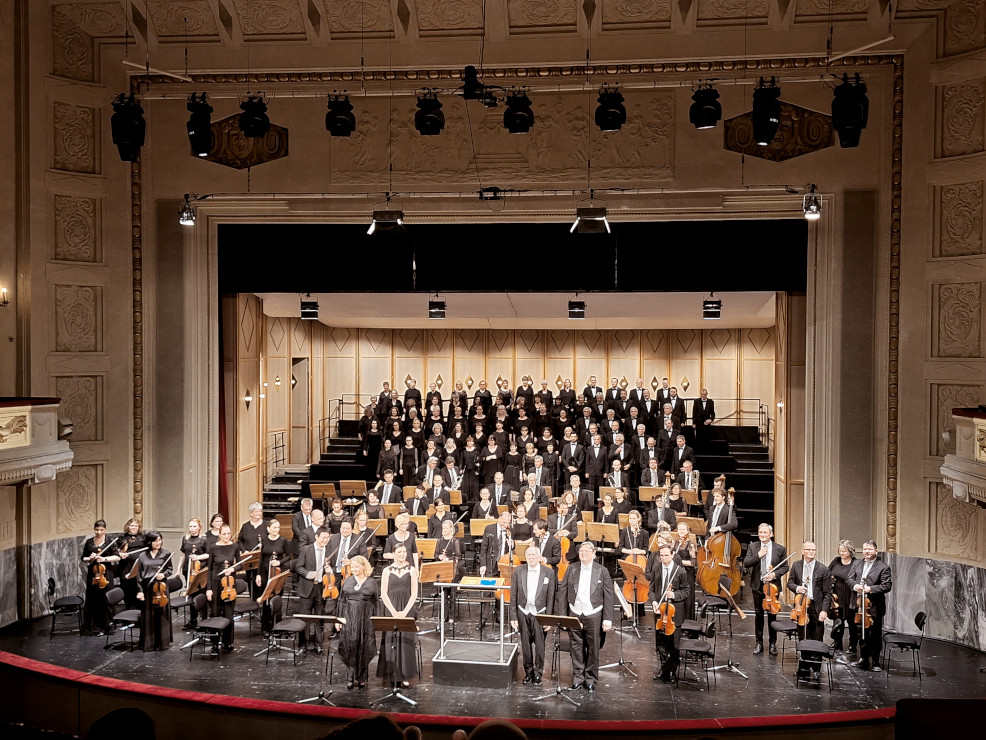 Foto: Chorfest im Juni in Cottbus (Ekkehard Klemm)