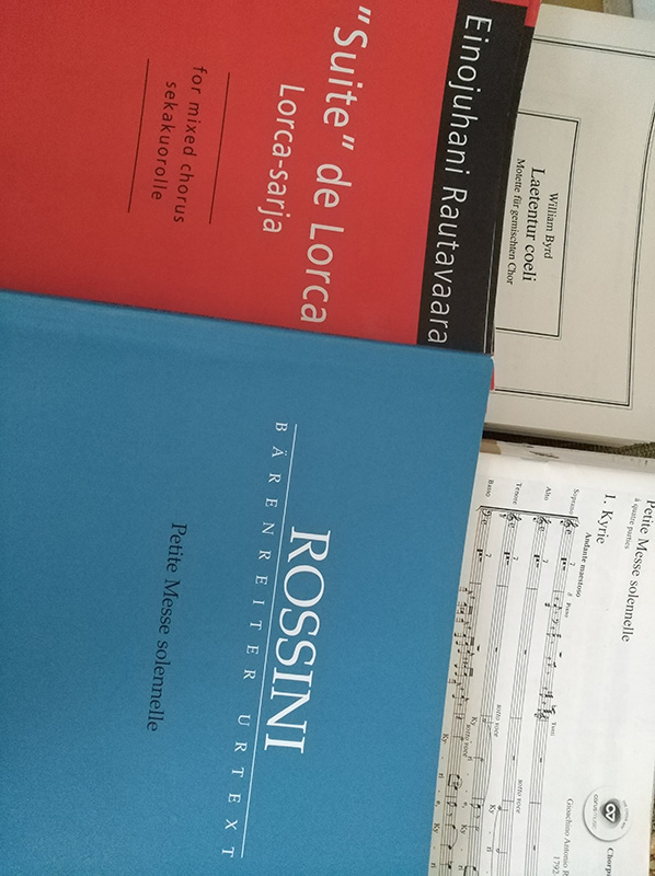 Foto: Zuwachs in der VDKC-Notenbibliothek (VDKC)