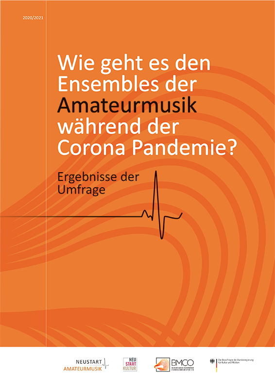 Abb.: Cover Umfrage Ensembles während Corona-Pandemie (BMCO)