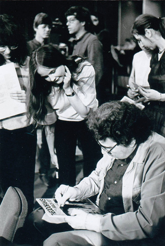Foto: Mikis Theodorakis 1984 in Dresden (Betina Stock) Thumbnail image