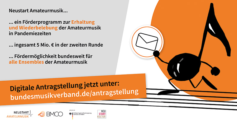 Foto: Neustart Amateurmusik (Bundesmusikverband Chor & Orchester)