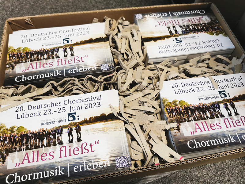 Foto: Postkarte zum 20. Deutschen Chorfestival Lübeck 2023 (Ralf Schöne)
