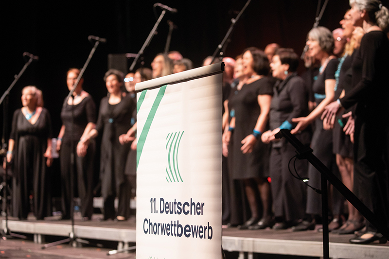 Foto: Wertungssingen Deutscher Chorwettbewerb (Deutscher Musikrat)