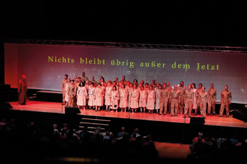 Foto: Aufführung mit dem Hans-Sachs-Chor Nürnberg (Katharina Gebauer-Jeschke)