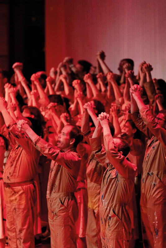 Foto: Aufführung mit dem Hans-Sachs-Chor Nürnberg (Katharina Gebauer-Jeschke)
