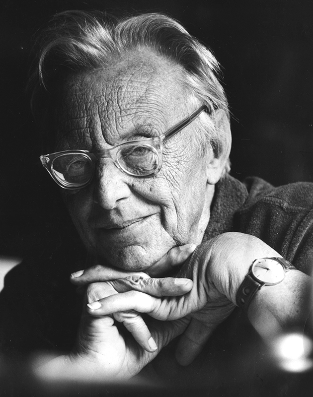 Foto: Carl Orff, 1970 (Daniela-Maria Brandt, © Carl-Orff-Stiftung/Archiv, Orff-Zentrum München)